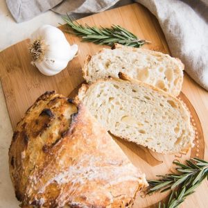 Roasted Garlic & Rosemary Loaf